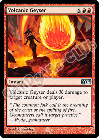 160 / 249 Volcanic Geyser non comune (EN) -NEAR MINT-