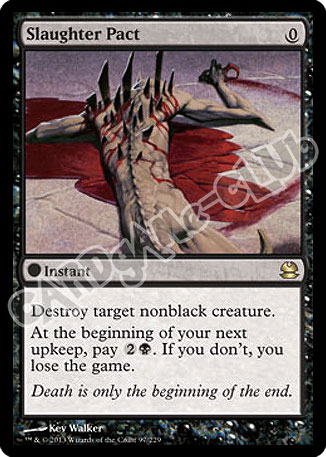 097 / 229 Slaughter Pact rara (EN) -NEAR MINT-