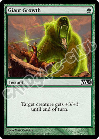 174 / 249 Giant Growth comune (EN) -NEAR MINT-