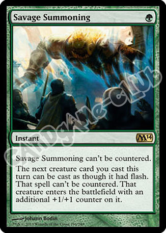 194 / 249 Savage Summoning rara (EN) -NEAR MINT-