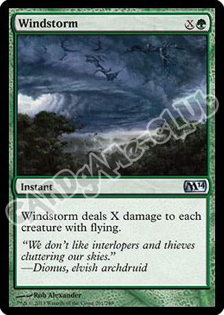 201 / 249 Windstorm non comune (EN) -NEAR MINT-