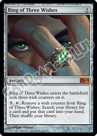 216 / 249 Ring of Three Wishes rara mitica (EN) -NEAR MINT-