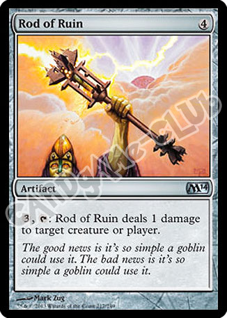217 / 249 Rod of Ruin non comune (EN) -NEAR MINT-