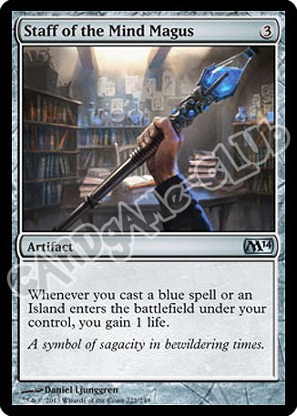 221 / 249 Staff of the Mind Magus non comune (EN) -NEAR MINT-