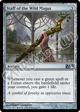 223 / 249 Staff of the Wild Magus non comune (EN) -NEAR MINT-