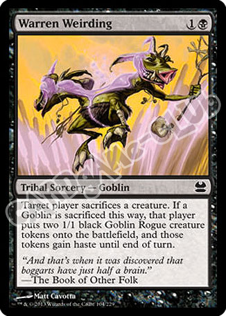 104 / 229 Warren Weirding comune (EN) -NEAR MINT-