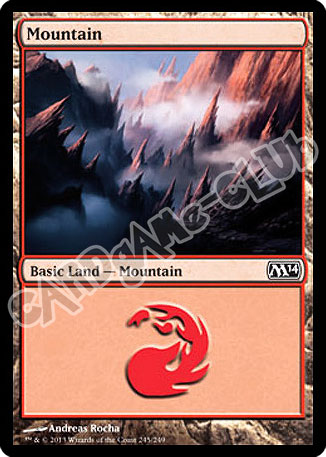 245 / 249 Mountain comune (EN) -NEAR MINT-