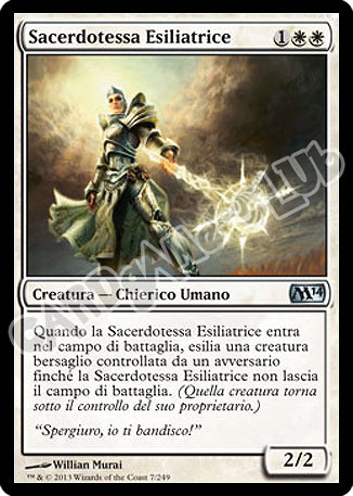 007 / 249 Sacerdotessa Esiliatrice non comune (IT) -NEAR MINT-