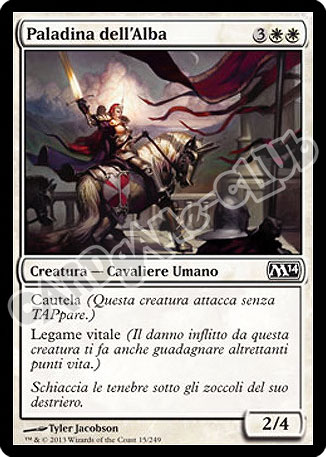 015 / 249 Paladina dell'Alba comune (IT) -NEAR MINT-