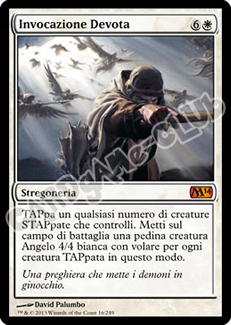 016 / 249 Invocazione Devota rara mitica (IT) -NEAR MINT-