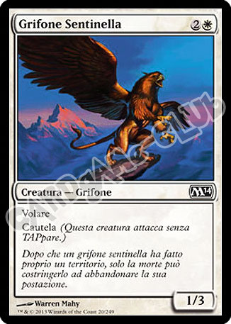 020 / 249 Grifone Sentinella comune (IT) -NEAR MINT-