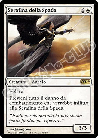 031 / 249 Serafina della Spada rara (IT) -NEAR MINT-