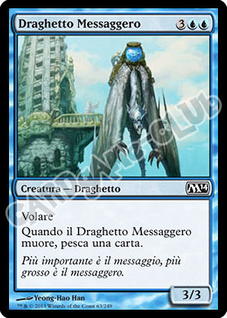 063 / 249 Draghetto Messaggero comune (IT) -NEAR MINT-