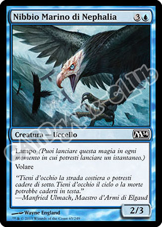 065 / 249 Nibbio Marino di Nephalia comune (IT) -NEAR MINT-