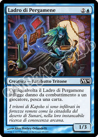 069 / 249 Ladro di Pergamene comune (IT) -NEAR MINT-