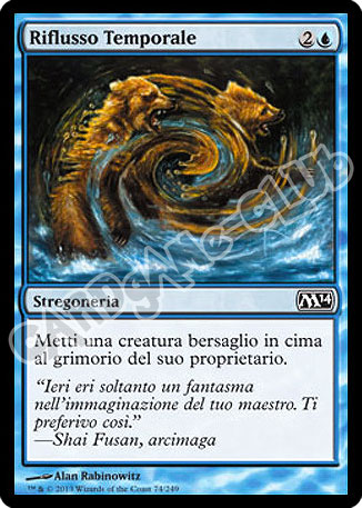 074 / 249 Riflusso Temporale comune (IT) -NEAR MINT-