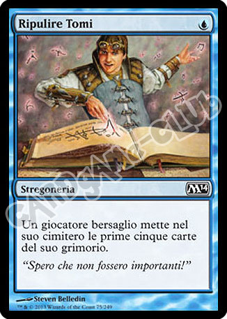 075 / 249 Ripulire Tomi comune (IT) -NEAR MINT-