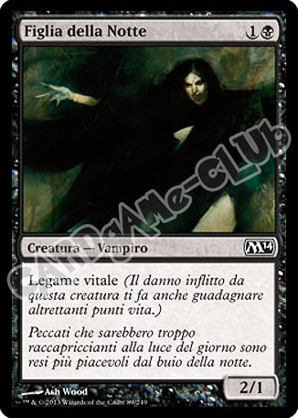 089 / 249 Figlia della Notte comune (IT) -NEAR MINT-