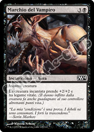 105 / 249 Marchio del Vampiro comune (IT) -NEAR MINT-