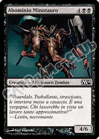 107 / 249 Abominio Minotauro comune (IT) -NEAR MINT-