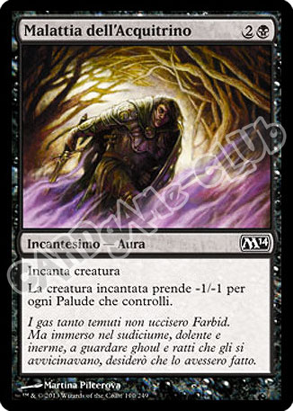 110 / 249 Malattia dell'Acquitrino comune (IT) -NEAR MINT-