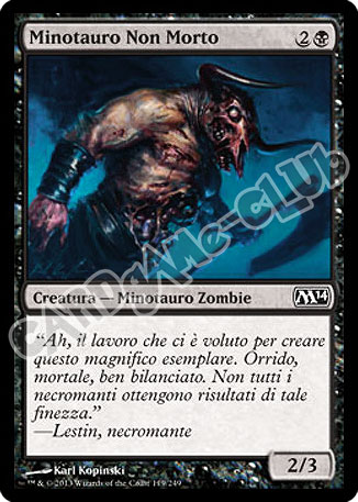 119 / 249 Minotauro Non Morto comune (IT) -NEAR MINT-