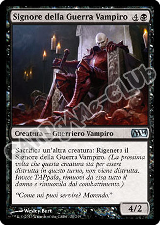 120 / 249 Signore della Guerra Vampiro non comune (IT) -NEAR MINT-
