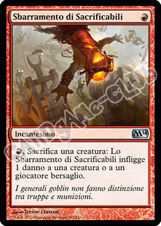 127 / 249 Sbarramento di Sacrificabili non comune (IT) -NEAR MINT-