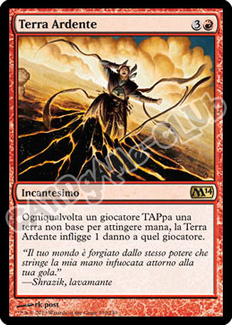 130 / 249 Terra Ardente rara (IT) -NEAR MINT-