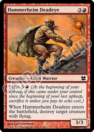 119 / 229 Hammerheim Deadeye comune (EN) -NEAR MINT-