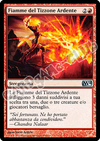 139 / 249 Fiamme del Tizzone Ardente non comune (IT) -NEAR MINT-