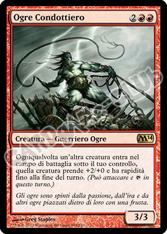 148 / 249 Ogre Condottiero rara (IT) -NEAR MINT-