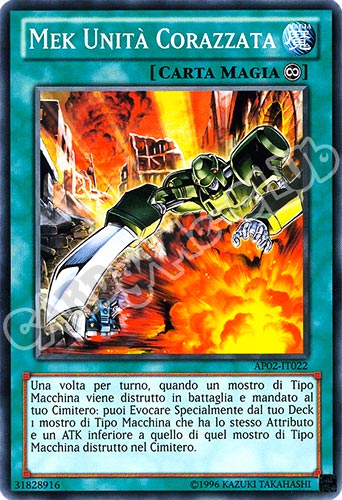 AP02-IT022 Mek Unita' Corazzata comune (IT) -NEAR MINT-