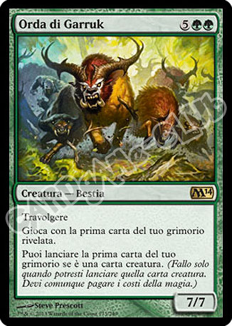 173 / 249 Orda di Garruk rara (IT) -NEAR MINT-
