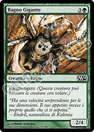 175 / 249 Ragno Gigante comune (IT) -NEAR MINT-