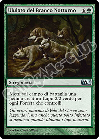 178 / 249 Ululato del Branco Notturno non comune (IT) -NEAR MINT-