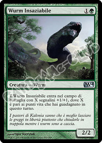200 / 249 Wurm Insaziabile non comune (IT) -NEAR MINT-