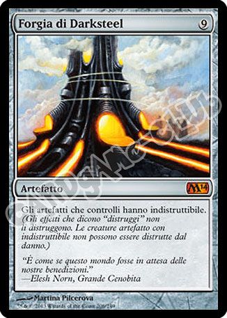 206 / 249 Forgia di Darksteel rara mitica (IT) -NEAR MINT-