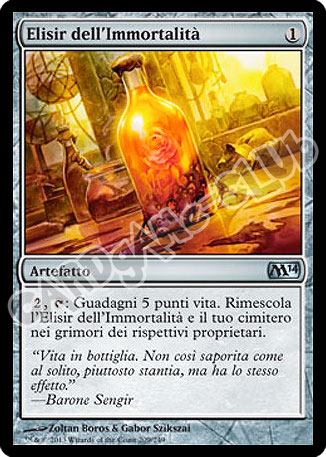 209 / 249 Elisir dell'Immortalita' non comune (IT) -NEAR MINT-
