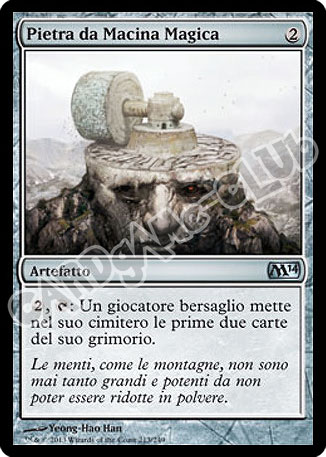 213 / 249 Pietra da Macina Magica non comune (IT) -NEAR MINT-