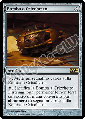 215 / 249 Bomba a Cricchetto rara (IT) -NEAR MINT-