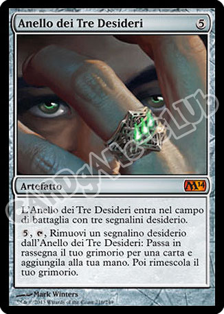 216 / 249 Anello dei Tre Desideri rara mitica (IT) -NEAR MINT-