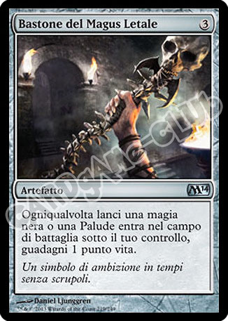 219 / 249 Bastone del Magus Letale non comune (IT) -NEAR MINT-