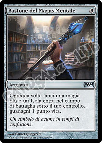 221 / 249 Bastone del Magus Mentale non comune (IT) -NEAR MINT-