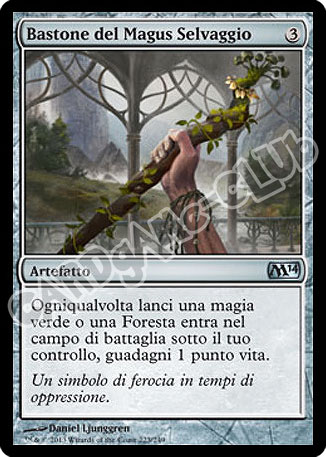 223 / 249 Bastone del Magus Selvaggio non comune (IT) -NEAR MINT-