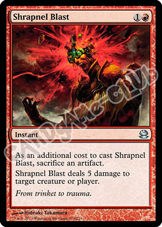 129 / 229 Shrapnel Blast non comune (EN) -NEAR MINT-