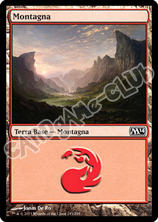 243 / 249 Montagna comune (IT) -NEAR MINT-