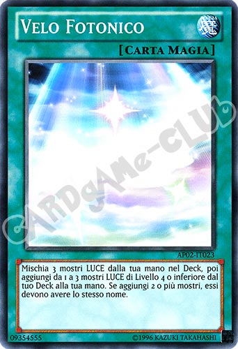 AP02-IT023 Velo Fotonico comune (IT) -NEAR MINT-