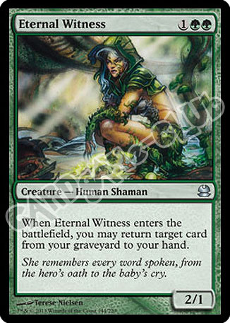 144 / 229 Eternal Witness non comune (EN) -NEAR MINT-