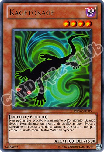 PHSW-IT005 Kagetokage rara Unlimited (IT) -NEAR MINT-